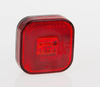 Фото Фонарь габаритный п/прицепа боковой квадратный 12/24V LED, красный 11002 ТехАвтоСвет