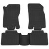 Фото Коврики в салон EVA резиновые для Nissan X-Trail (15-22) Черный кант Rezkon 9225035201 Rezkon