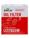 Фото Масляный фильтр LivCar LCY7023W (MANN-FILTER W7023; HYUNDAI/KIA 26300-03000, 26300-02502, 26300-0250 LivCar LCY7023W LivCar