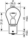 Фото Лампа накаливания сигнальная P21W BA15S 24V ORIGINAL LINE 1 шт. 7511 7511 Osram