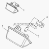 Фото Фонарь подсветки номера Geely 1067000097 Geely