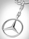 Фото Брелок для ключей brussel серебристый B66957516 Mercedes