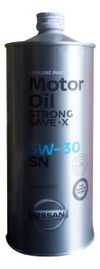 Фото Масло nissan motor oil strong save x 5w30 sn :: масло nissan motor oil strong save x 5w30 sn япония! KLAN505301 Nissan