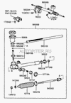 Фото Тяга рулевая ACCENT Hyundai-Kia 5654025000 Hyundai-Kia