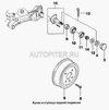 Фото Колпачок задней ступицы DAEWOO NEXIA DW Daewoo 06696899 Daewoo