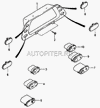 Фото Выключатель заднего противотуманного фонаря  96175922 96175922 General Motors