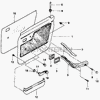 Фото накладка внутренней ручки двери daewoo nexia General Motors 96220561 General Motors