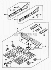 Фото УСИЛИТЕЛЬ РЕБРА ПОЛА ЛЕВЫЙ General Motors 96317055 General Motors