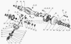 Фото Шестерня ведомая главной пары РЗМ 39 зуб. Фотон 1041, 1049A, Оригинал 2402252HF15015 Foton