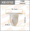 Фото KE-012 Покер пластмассовый крепежный "Masuma" упаковка 50 шт, цена указана за 1 шт KE012 Masuma