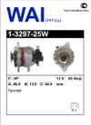 Фото Генератор Wai 1-3297-25W Wai 1329725W Wai