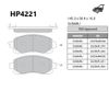 Фото Колодки тормозные передние hp4221 hardron Sangsin HP4221 Sangsin