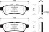 Фото Тормозные колодки (зад) Nissan Pathfinder (R51) 05- Sangsin SP1513 Sangsin