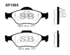Фото Колодки тормозные дисковые передние Серия:HI-Q FORD FUSION (JU), FORD FIESTA V (JH, JD) Sangsin SP1565 Sangsin