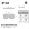 Фото Колодки дисковые тормозные Sangsin brake Sangsin SP1865 Sangsin