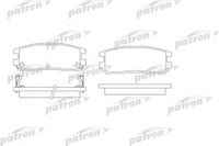Комплект тормозных колодок, дисковый тормоз PBP1017 _Patron