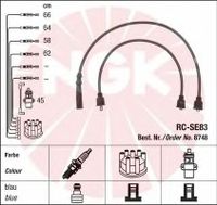 Комплект проводов зажигания 8748 Ngk