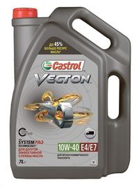 Моторное масло Castrol Vecton 10W-40 E4/E7, 7л 15ba42 Castrol