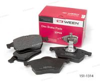 Тормозные колодки дисковые передние OPEL Calibra A, Vectra B, SAAB 900 II, 9-3, 9-5 WEEN 151-1314 151-1314 Ween