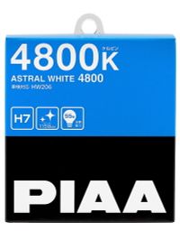 PIAA BULB ASTRAL WHITE 4800K HW206 (H7) / Лампа накаливания hw206h7 Piaa