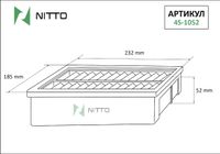 Фильтр воздушный Nitto 4s1052 Nitto