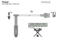 Комплект проводов зажигания T743C Tesla