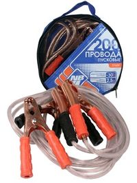 Провода прикуривателя /200 А/ 2.5 м. в сумке 37659 Nova Bright