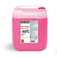 Жидкость охлаждающая низкозамерзающая ENEOS Antifreeze Ultra Cool -40°C, 10 кг (pink), Карбоксилатны z0081 Eneos
