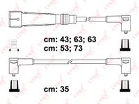 Провода высокого напряж. к-кт для Audi 80/90 [B4] 1991-1995 SPE8005 Lynx