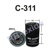 Фильтр масляный аналог C311 Rb-Exide