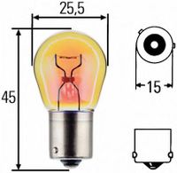 Лампа накаливания, фонарь указателя поворота; Лампа накаливания, фонарь указателя поворота 8GA 006 841-241 Hella