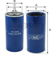Фильтр топливный HCV FG1048 Goodwill