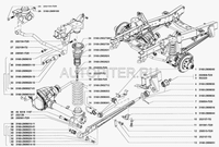 Сайлентблок для UAZ Hunter 2005> 3160290902001 Уаз