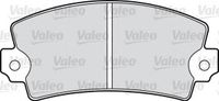 Комплект тормозных колодок, дисковый тормоз 598077 Valeo