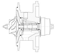 Турбокомпрессор (турбина) для Ford Transit 2014> LAT5008 Luzar
