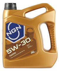 Синтетическое моторное масло NORD 5W-30 SM/CF 4 л NGN v172085337 Ngn