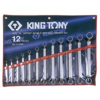 Набор накидных ключей, 6-32 мм, 12 предметов, KING TONY 1712mr King Tony