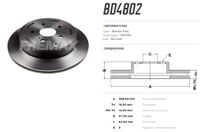 Тормозной диск BD4802 Fremax