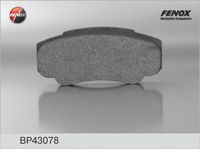 Колодки тормозные задние дисковые к-кт для Citroen Jumper 244 2002-2006 BP43078 Fenox