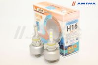 Лампа светодиодная H16 12В 54Вт, 2шт DRLH163D5000K Amiwa