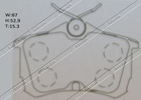 Колодки тормозные дисковые задние HONDA ACCORD 199 WD5109 Amiwa