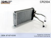CR2504 Радиатор отопителя TOYOTA RAV4 SXA 96-00 8710742010 CR2504 Qml