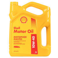 Моторное масло Shell Motor Oil 10W-40, 4л 550051070 Shell