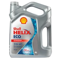 Моторное масло Shell Helix ECO 5W-40, 4л  550058241 Shell