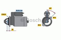 Стартер 0 001 108 088 Bosch