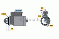Стартер                                            0 001 109 271 Bosch