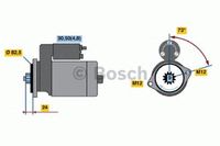 Стартер 0 001 125 055 Bosch