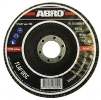 Круг шлифовальный лепестковый торцевой Р120 125х22 ABRO FD-12522A120-R Abro
