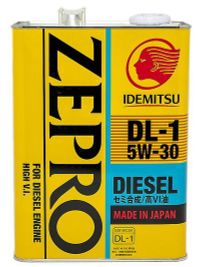 Моторное масло IDEMITSU Zepro Diesel DL-1 SAE 5W-30 (4л) 2156-004 Idemitsu