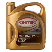 Масло SINTEC 10W40 LUX SL/CF 5 л п/синт. 801997 Sintec